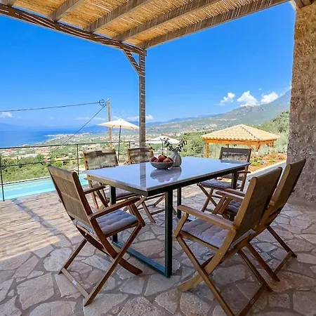 Prázdninový dům Thea With Pool & Panoramic Sea View *